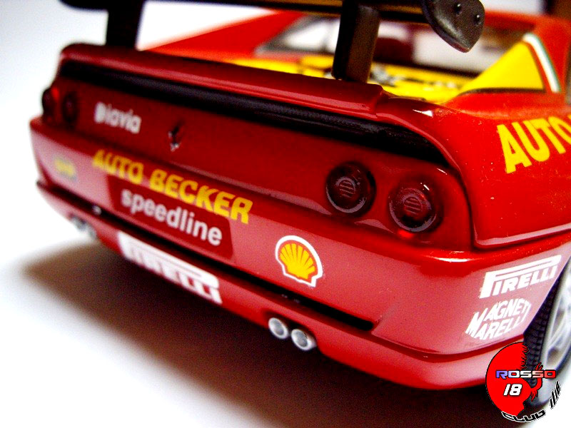 Ferrari F355 Berlinetta ferrari Saloon challenge #3 d.weigel auto becker 1/18 Hot Wheels